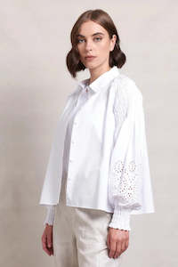 Neris: Lacework Blouse OUTLET PRICE NO RETURNS