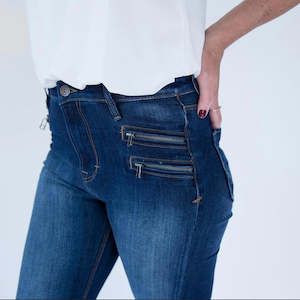 Cult Denim: Gypsy High Rise Rocco Zipper