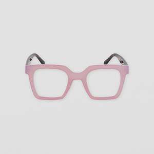Accessories: Glasses, Milan blush tort