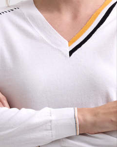 Knitwear Cardis: Rounded Bottom V