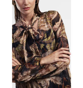 Dresses: Tie Neck dress