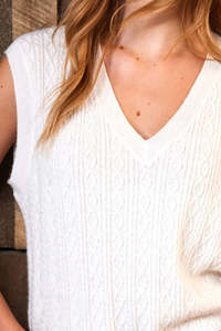 Knitwear Cardis: Jasper Vest
