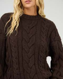 Knitwear Cardis: Higgins cable knit