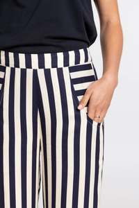 Summer sienna stripe pant