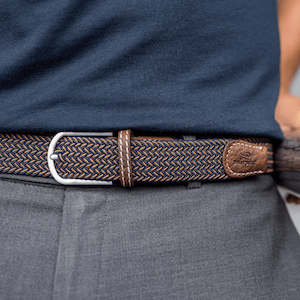 Braided Belt - Havana