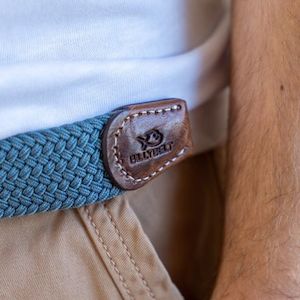 Braided Belt - Calm Blue