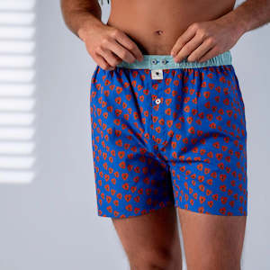 Boxer Shorts Socks: Men's Cotton Boxer Shorts - Pink Lady