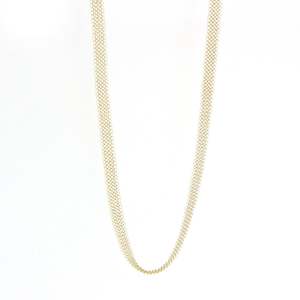 Women Over 100: Les Basiques Fine Chainmail Necklaces - Gold