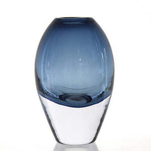 By Designer Glassware: Jerzy Large Vase - Ink
