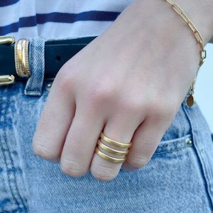 Susi Cala: Candela Ring - Gold