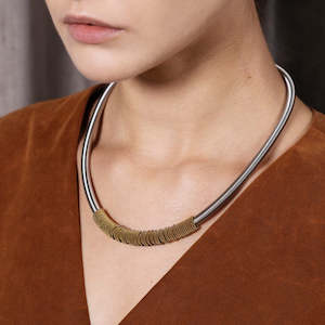 Designer Jewellery: La Molla Flow Bronze Necklace