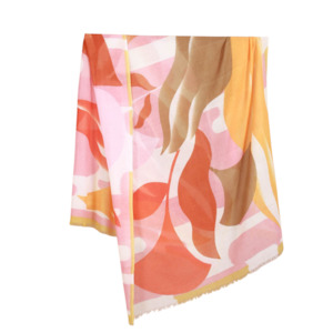 By Designer Scarves: Florilege Flammard Scarf