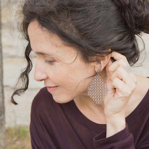 Zoe Chainmail Earrings