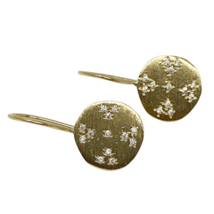Cruz Earrings Large Disk