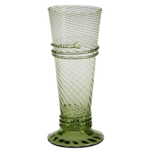 By Designer Glassware: KB54 Vase - Green