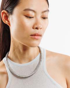 Designer Jewellery: Cut Steel Necklace