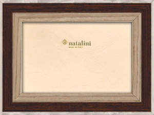 Natalini Brown Beige Stripe Frame