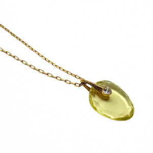 Designer Jewellery: Axel Multi Position Lemon Quartz Necklace