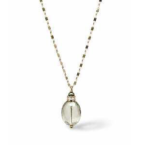 Elixir Necklace - Lemon Quartz