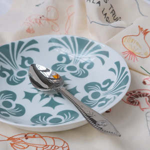 By Designer Plates Bowls: Qoup Deep Grey Plate