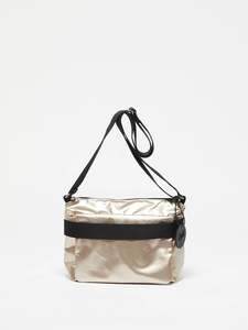 Crossbody Bags: Riga Light Shoulder Bag - Nacre