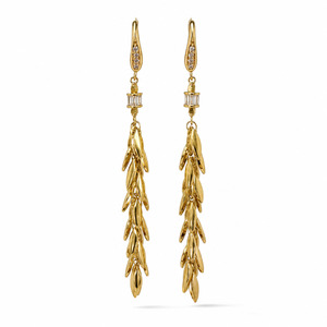 All Stock Collection: Charlize Earrings Long Gold