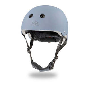 Kinderfeets: Toddler Bike Helmet - Matte Slate Blue