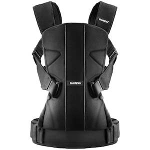 Babybjorn: Baby Carrier One Cotton - Black
