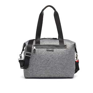 Storksak: Stevie Luxe Nappy Bag - Grey Scuba
