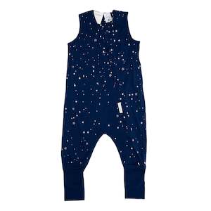 Woolbabe: Merino 3-Seasons Sleeping Suit - Tekapo Stars