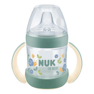 Nuk: Nuk for Nature Learner Bottle with temp control - Green