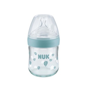 Nuk: Nature Sense Glass Baby Bottle - 120ml - Green