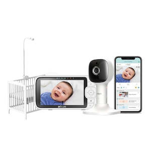Baby Monitors: 5” Smart HD Skyview Baby Monitor With Cot Stand