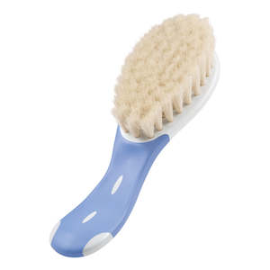 Skincare Grooming: Extra Soft Baby Hair Brush - Blue