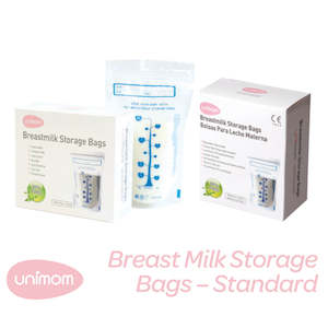 Unimom: Breastmilk Storage Bags - 60pk