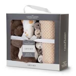 Little Linen: Boxed Gift Set - Nectar Bear