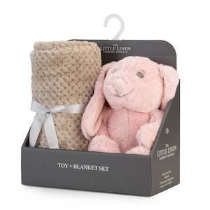 Little Linen: Plush Toy & Blanket - Harvest Bunny