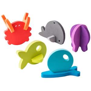 Boon: LINKS Foam Animals - Bath Toy (No Packaging)