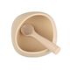 Silicone Suction Bowl - Beige