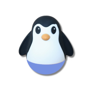 Penguin Wobble - Soft Blue