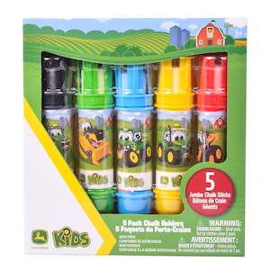 John Deere: John Deere Chalk Holders 5pk