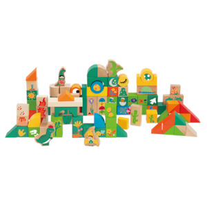 100pc Dinosaur World Blocks