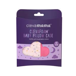 Mattresses And Protectors Baby: ClevaFoam Baby Pillow Case - Pink