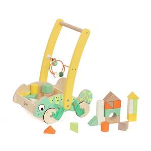 Chameleon Baby Walker with blocks (Damaged Packaging)