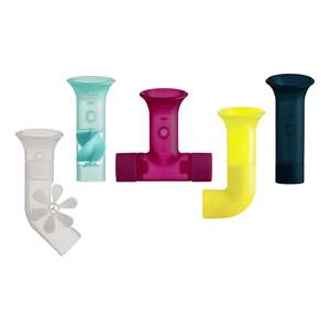 Pipes Bath Toy - Navy/Yellow (Damaged Packaging)