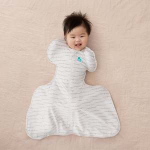 Love To Dream: Swaddle Up™ Hip Harness 1.0 TOG - Dreamer White