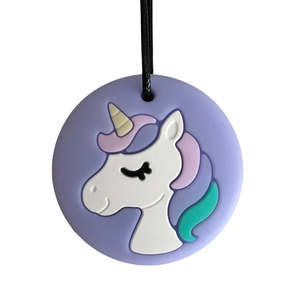 Jellystone: Unicorn Pendant - Purple