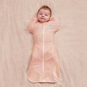 Love To Dream: Swaddle Up™ Bamboo Lite 0.2 TOG - Blush Heart