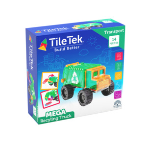 New: Mega Recycling Truck 14pc