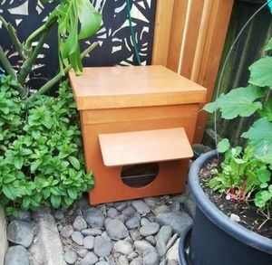 Outdoor Cat House - Unpainted